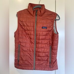 Patagonia Dusty Rose Nano Puff Vest.